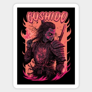 The Way of the Bushido - Samurai Warrior Sticker